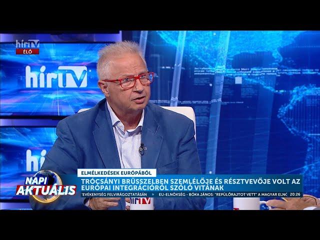 Napi aktuális - Trócsányi László (2024-07-11) - HÍR TV