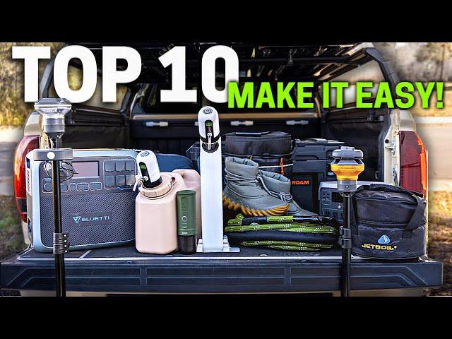 Top 10 Overland Gear that Makes Camping Easier + Bonus