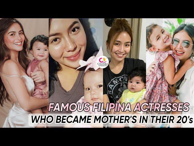 Filipino celebrities who became mothers in their 20's ll All the details revealed.