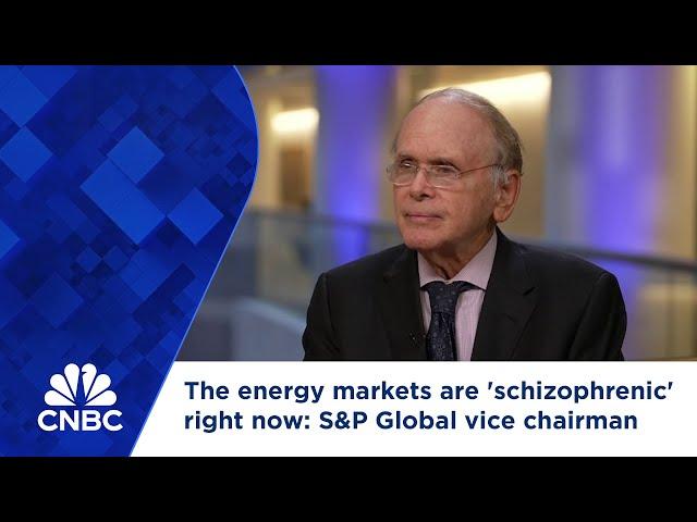 The energy markets are 'schizophrenic' right now: S&P Global vice chairman