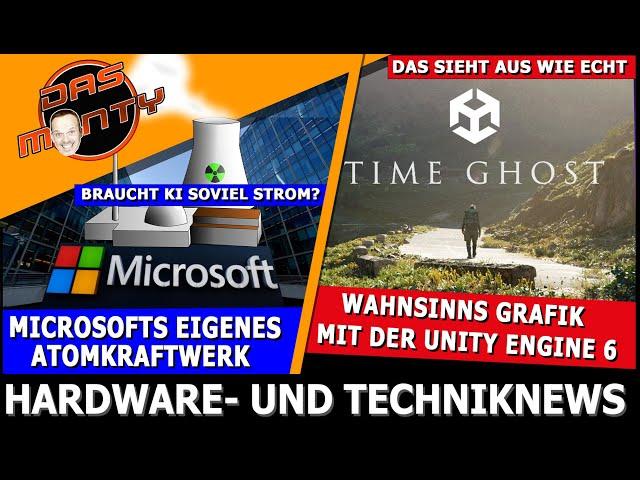 Microsoft eigenes Atomkraftwerk | Unglaubliche Grafik mit Unity Engine 6 | Erstes 2200 Watt Netzteil