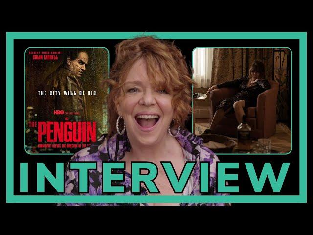 THE PENGUIN INTERVIEW | Dierdre O'Connell on the role of a lifetime | Working with COLIN FARRELL