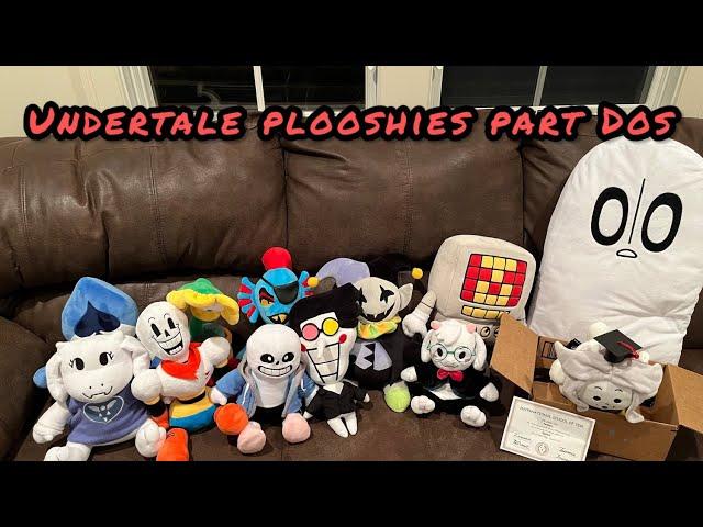 Completing the Undertale & Deltarune Collection (Almost)! Fangamer Plush Unboxing #2