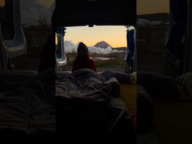 Home on wheels in #Iceland ! No better way to see the country! #campervan #vanlife #vanlifediaries