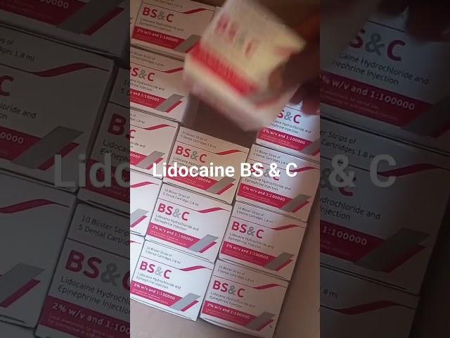 dental lidocaine #dentalequipment #dentalsolution #dentalexpertise