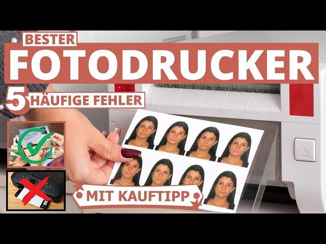 Bester Fotodrucker: 5 häufige Fehler