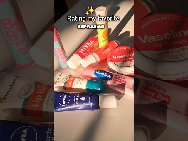 Rating my favorite lip balm🩷️ #shorts #skincare #review