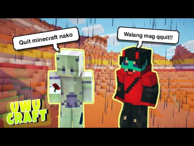 WALA NG OMOCRAFT QUIT MINECRAFT NA BA? || MINECRAFT || UWUCRAFT 6 || W/PEPESANTV