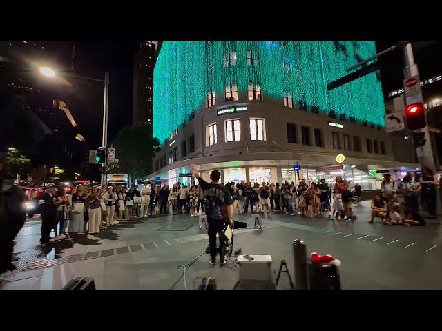 Careless Whisper on a busking night!