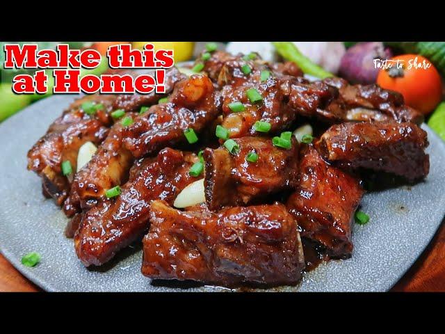 Tasty! SECRET to a Delicious Pork RIBS recipe that melts in your mouth  SIMPLE WAY to COOK Pork rib