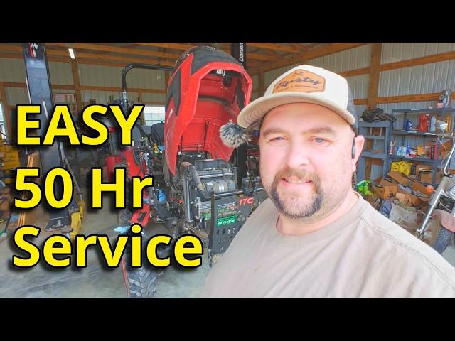 SIMPLE DIY 50 Hour Service On A TYM 2515H Tractor