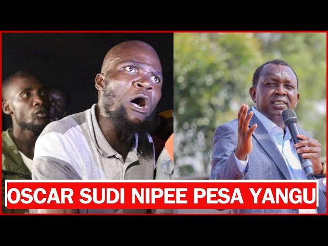 'Oscar Sudi Wacha UJINGA Hauwezi nunua Gari 55Million na Unakataa Kunipea PESA yangu' Nuru Okanga