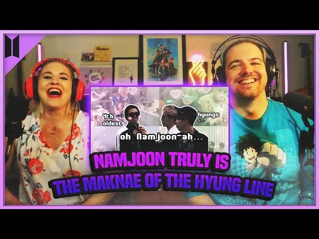PRODUCERS REACT [ARCHIVE] - BTS A slightly chaotic but good reminder that Namjoon is Maknae Reaction