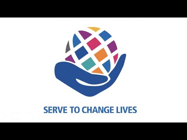 Rotararct Victoria Serve to Change Lives RI Theme 2021-2022 Animated Logo