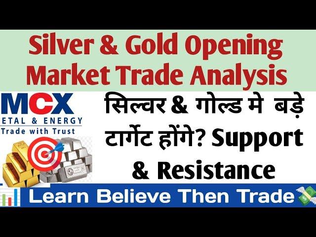 Today's Silvermic & Gold Opening Setup|us news data|Commodity market analysis.Trading strategy.