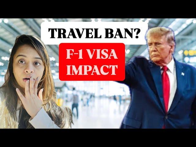 NEW U.S. TRAVEL BAN? F1 Visa Students at Risk| Travel Ban Pakistan 2025| International Students