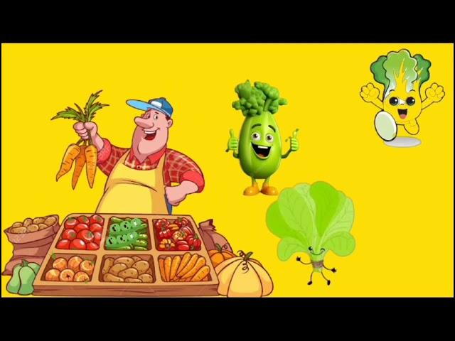 Yes Yes Vegetable Song 01 ~ Nursery Rhymes & Kids Songs ~ Jozo Kids