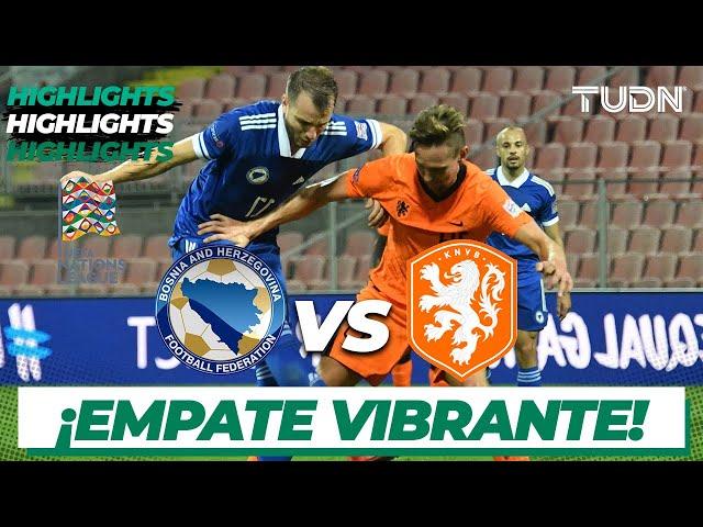 Highlights | Bosnia vs Holanda | UEFA Nations League 2020 | TUDN