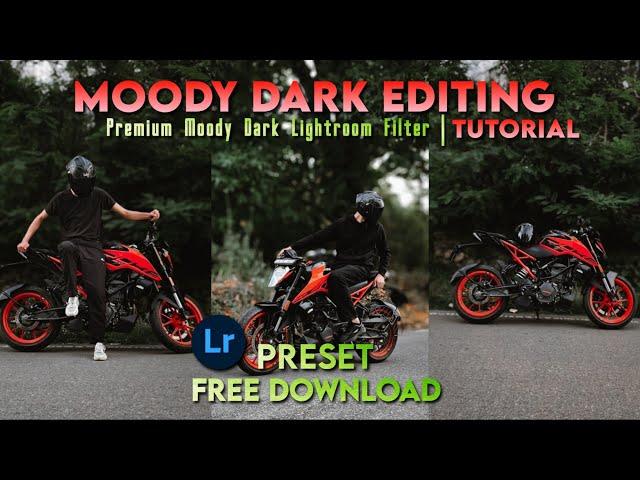 Moody Dark Lightroom preset Free download | Lightroom Mobile Tutorial | Lightroom DNG Free Download