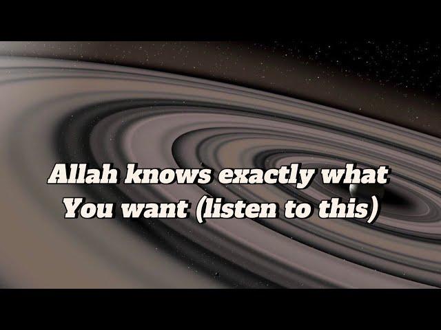 A message from Allah(he’s lord of miracles)