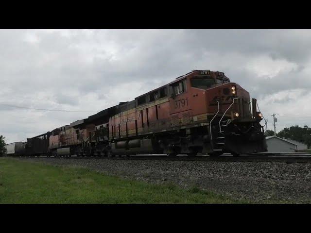 BNSF 3791 Leads Manifest Princeton, IL 5/26/24