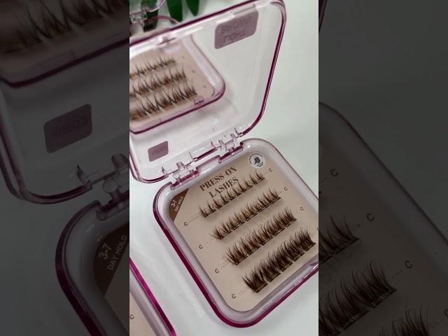 5-10 Days Lasting Press-on Cluster Diy Lashes Factory