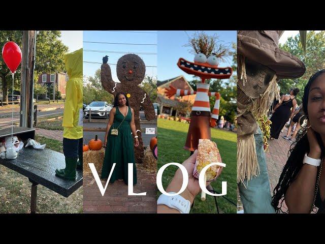 VLOG: SPEND THE DAY WITH ME | BUSY MOM | PEDDLERS VILLAGE  | SCARECROW FESTIVAL | FALL FESTIVITIES