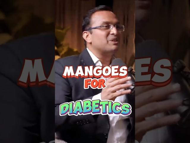 Diabetics Eating Mangoes? Dr. Rahul Buxi Reveals the Facts | Healthy Journey Mystery #shorts