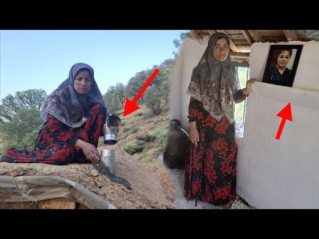 Standing Against Cold and Hardship: The Story of a Nomadic Mother Protecting Her Family in the Mount