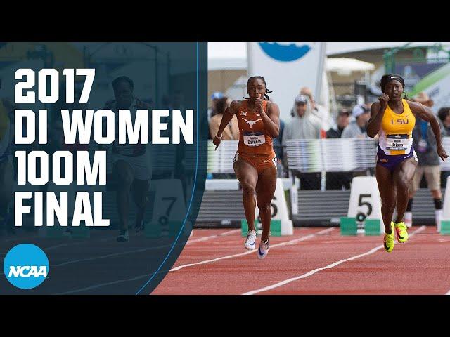 Women's 100m - 2017 NCAA outdoor track and field championships