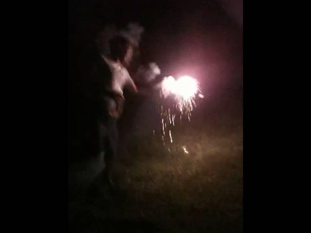 Mike Does Fireworks