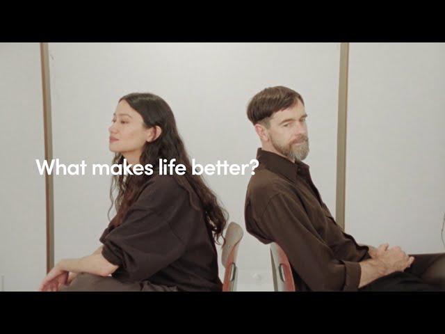 Time.| What Makes Life Better? : Christophe Lemaire and Sarah-Linh Tran | UNIQLO