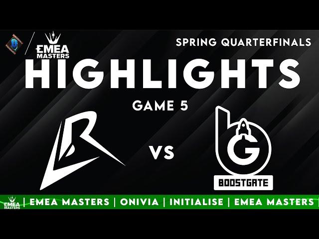 LR vs BGT Game 5 Highlights | EMEA Playoffs 2025 | Los Ratones vs BoostGate Esports by Onivia
