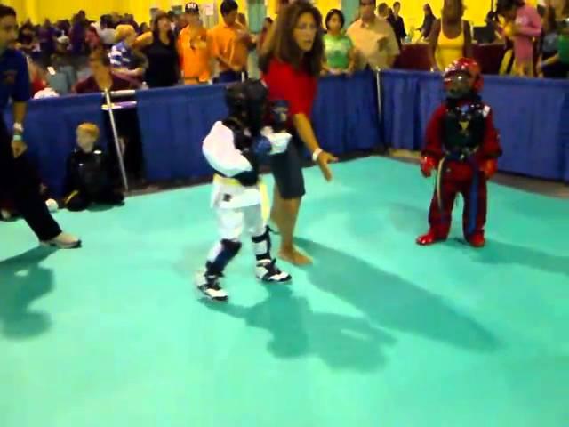 Marco Molinari 2010 US Open Karate Tournament 5 & under Fighting