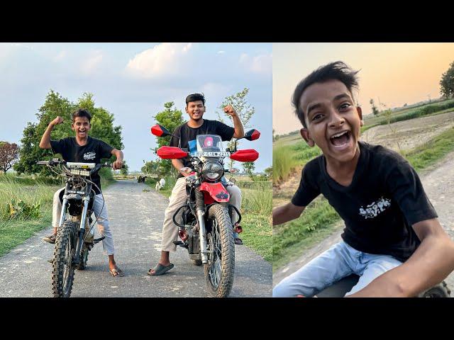 Bike Race Challenge  Sameer VS Zeeshan 