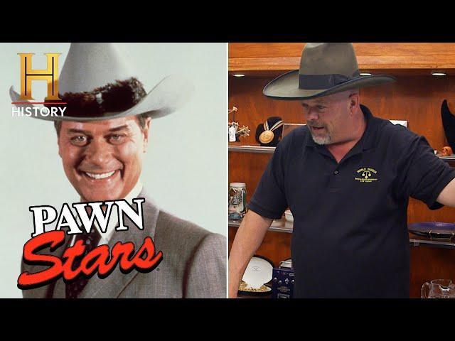 Pawn Stars: RICK SCORES on 'Dallas' Star Larry Hagman's Hat! (Season 15)