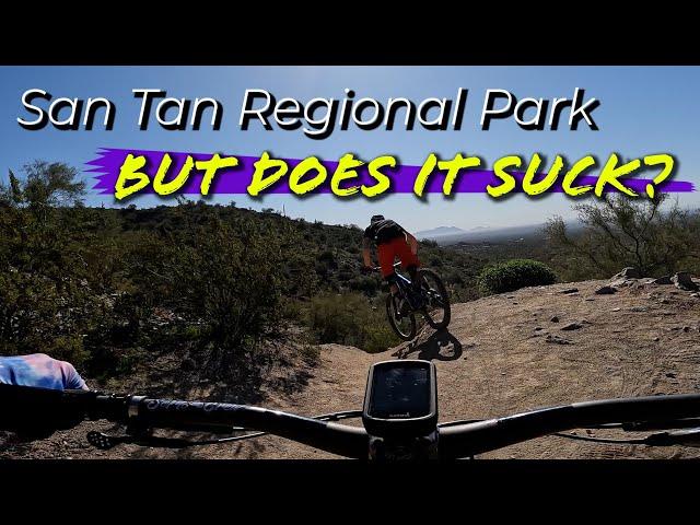 Does San Tan Mountain Biking Really Suck? South East Phoenix Trails near Queen Creek, Arizona.