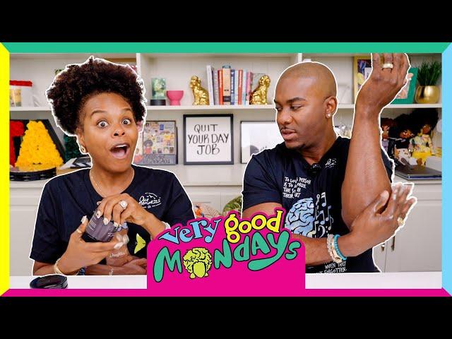 Did you see that? I love it! | Very Good Mondays with Tabitha Brown and Nic Few