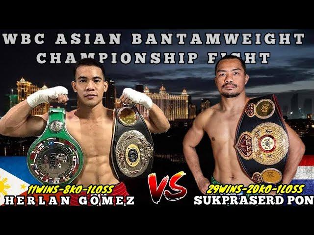 DEC 4 2024: SWERTE NG PINAS NGAYON - Herlan Gomez (Philippines) vs Sukpraserd Ponpitak (Thailand) .