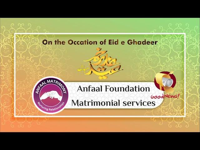 Matrimonial services by Anfaal Foundation | Nurturing Relationships