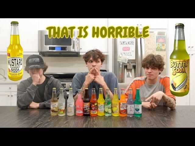 TRYING A CASE OF GROSS SODA!