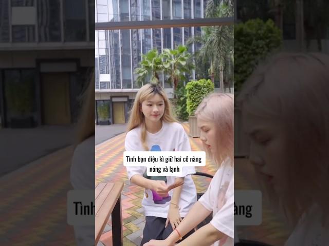 Tình bạn diệu kỳ giữa hai cô nàng nóng và lạnh #shorts