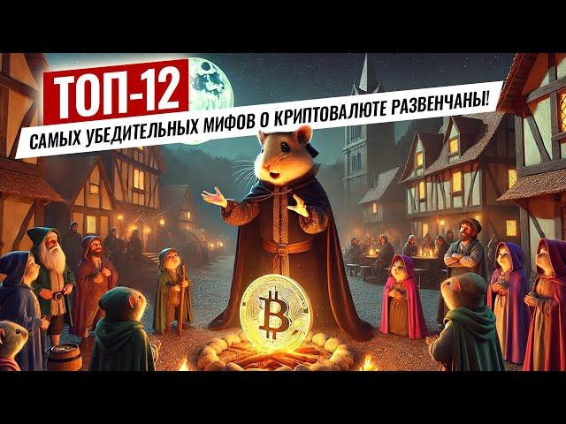 Хомячий рейтинг: Топ-12 мифов о криптовалюте, в которые вам нужно перестать верить