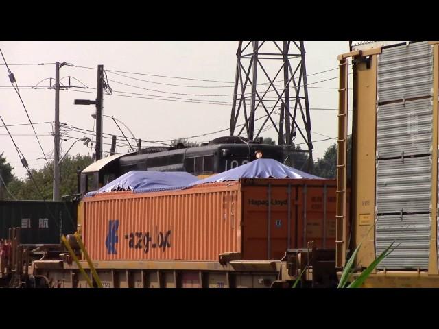 CP and ETR in Windsor, ON. with a Meet and SD40s (CPWindsorsub Vault)