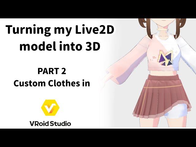 (PART 2) TURNING MY 2D MODEL TO 3D- MAKING CUSTOM CLOTHES