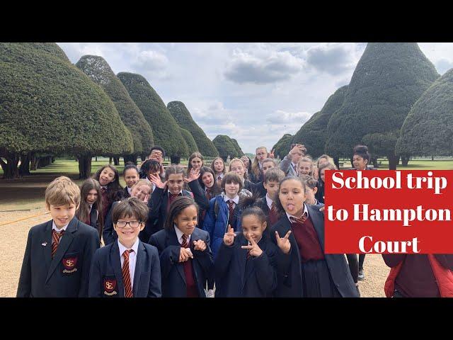 Hampton Court School trip with Susi Earnshaw theatre school