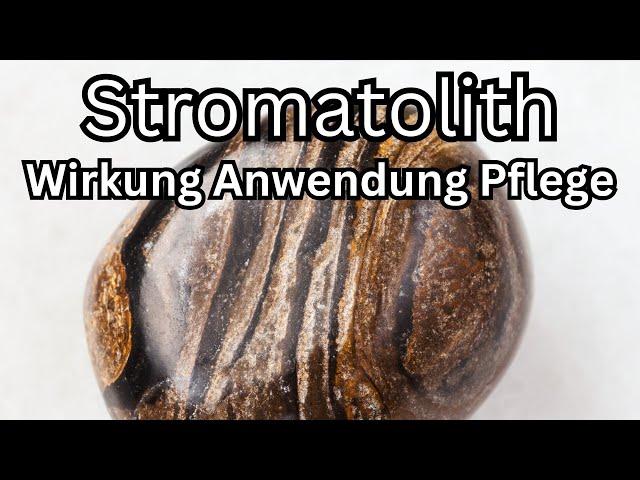 Stromatolith Wirkung & Anwendung als Heilstein  Kristall