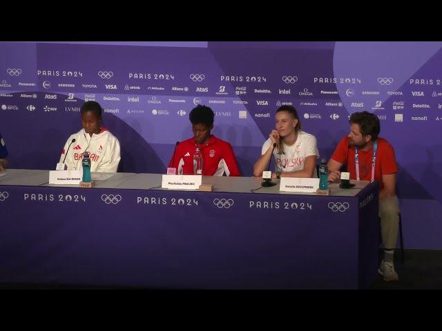 MARILEIDY PAULINO BREAKS OLYMPIC 400M RECORD IN 48.17, 3 WOMEN UNDER 49 SECONDS | PRESS CONFERENCE