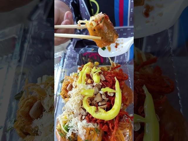 mukbang bánh tráng cuốn