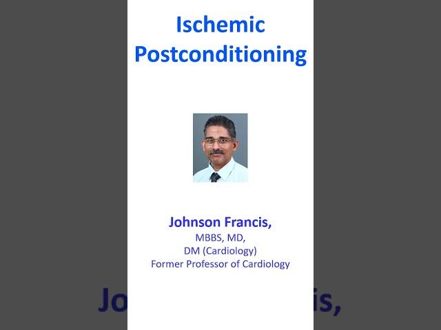 Ischemic Postconditioning